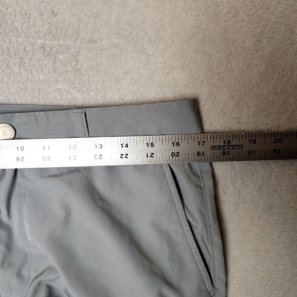 Bonobos Pants Mens 31x32 Gray Golf Athletic Flat Front Lightweight Work School - Picture 12 of 14